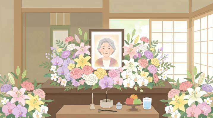 custom flower altar